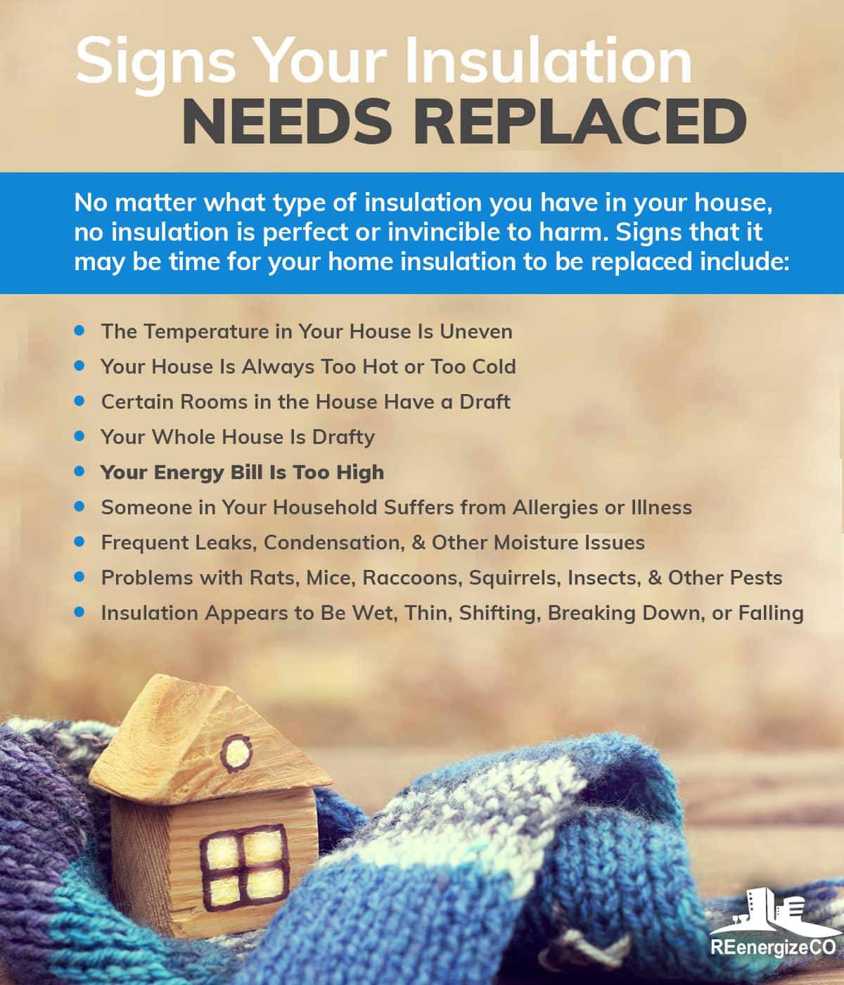 signs your insulation needs replaced