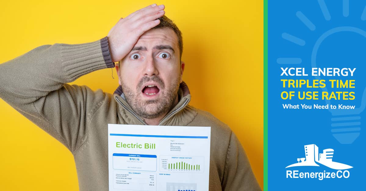 Xcel Time Of Use Rates Triple How Solar Can Help Denver CO