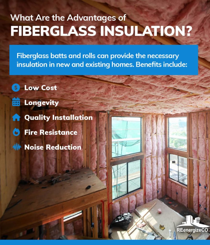 what are the advantages of fiberglass insulation?